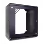 GETFORT ECO v3 19 inch 12U 520x340 Wandmontage-Rack-Gehäuse Schwarz