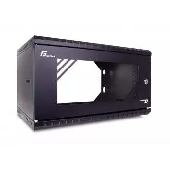 GETFORT ECO v3 19 inch 4U 520x450 Wandmontage-Rack-Gehäuse Schwarz
