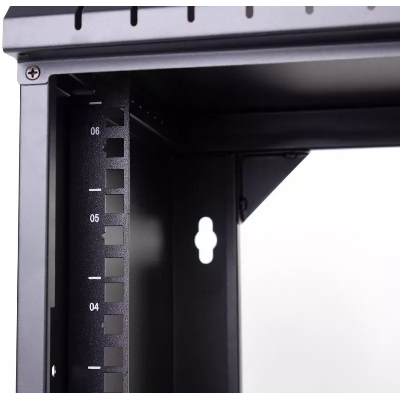 GETFORT ECO v3 19 inch 4U 520x340 Wandgehäuse Rack Schrank Schwarz