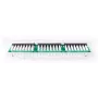 GETFORT PGF-5EUTP24-B5-G Patch Panel UTP Cat.5e 24 Port Grau 1U Rack-Montage