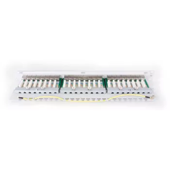 GETFORT PGF-5EFTP24-B6-G Patch Panel FTP Cat.5e 24 Port Grau 1U