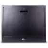Getfort 2U Wandgehäuse für CCTV 580x540x130mm Schwarz