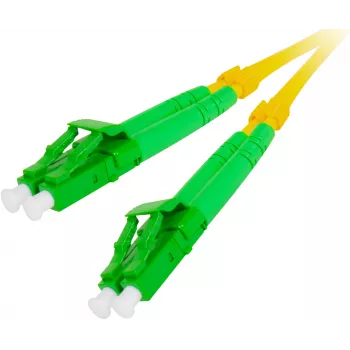 GETFORT SM LC/APC auf LC/APC Duplex Glasfaser-Patchkabel 2m