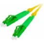 GETFORT SM LC/APC auf LC/APC Duplex Glasfaser-Patchkabel 2m