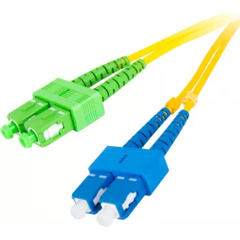 GETFORT SM SC/UPC-SC/APC Duplex Fiber Optic Patch Cable 3m