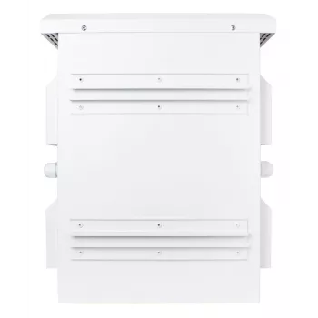Getfort Hermetisches Mastgehäuse 300x200x400 mm IP65 ABS Lichtgrau