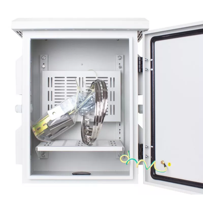 Getfort Hermetisches Mastgehäuse 300x200x400 mm IP65 ABS Lichtgrau