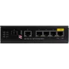 GETFORT GF-110-4PG-1G-1S Industrial PoE+ Switch, 4x PoE+ 10/100/1000Base-T + 1x 10/100/1000Base-T + 1x 1000Base-X SFP, -40°C bis 80°C, DIN-Schiene, 65W PoE-Budget