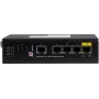 GETFORT GF-110-4PG-1G-1S Industrial PoE+ Switch, 4x PoE+ 10/100/1000Base-T + 1x 10/100/1000Base-T + 1x 1000Base-X SFP, -40°C bis 80°C, DIN-Schiene, 65W PoE-Budget