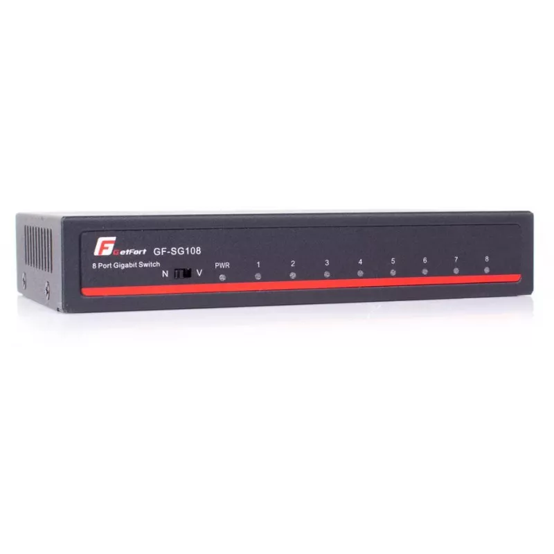 GETFORT SG108 8-Port Gigabit Ethernet Desktop Switch