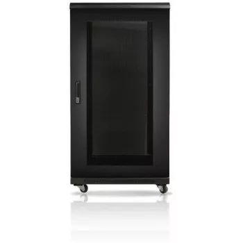 GETFORT CALI 19 Zoll 24U 600x800 Standschrank Schwarz