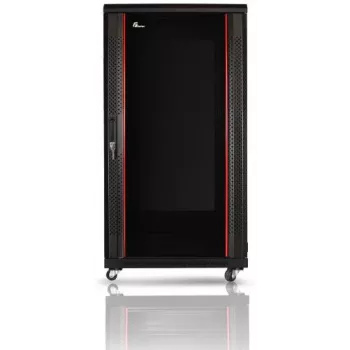 GETFORT CALI 19 Zoll 24U 600x800 Standschrank Schwarz