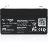 AGM-Batterie Voltage 6V 1,2Ah VE6-1.2 (Design Life 6-9 Jahre)