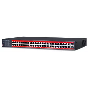 GETFORT GF-148-48G-2S 48-Port Gigabit Unmanaged Switch mit 2 SFP-Steckplätzen