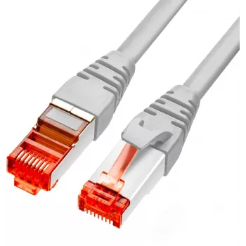 GETFORT CAT.6A S/FTP LSOH Patchkabel 10m Grau