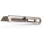 Getfort 6-in-1 Falt-Universalmesser mit Schnellwechselklinge, SK5-Stahl, Aluminiumgriff, Schwarz/Silber