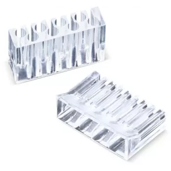 GETFORT RJ45 Cat.6 8P8C UTP Modularstecker mit integrierter Drahtführung (100er-Pack)