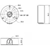 MITON MT-P134 Hermetische Anschlussdose IP55 100x100x50mm Lichtgrau