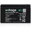 Voltage Long Life AGM Batterie 12V 9Ah VEL12-9.0 (15 Jahre Designlebensdauer)