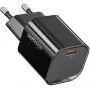 Voltage GaN Charger Mini 20W PD 3.0 QC 3.0 USB-C Schwarz