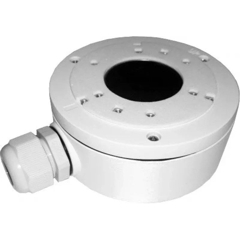 MITON MT-P1280 Aufputz-Abzweigdose, IP54, Grau (RAL 7035), 128x80x50 mm