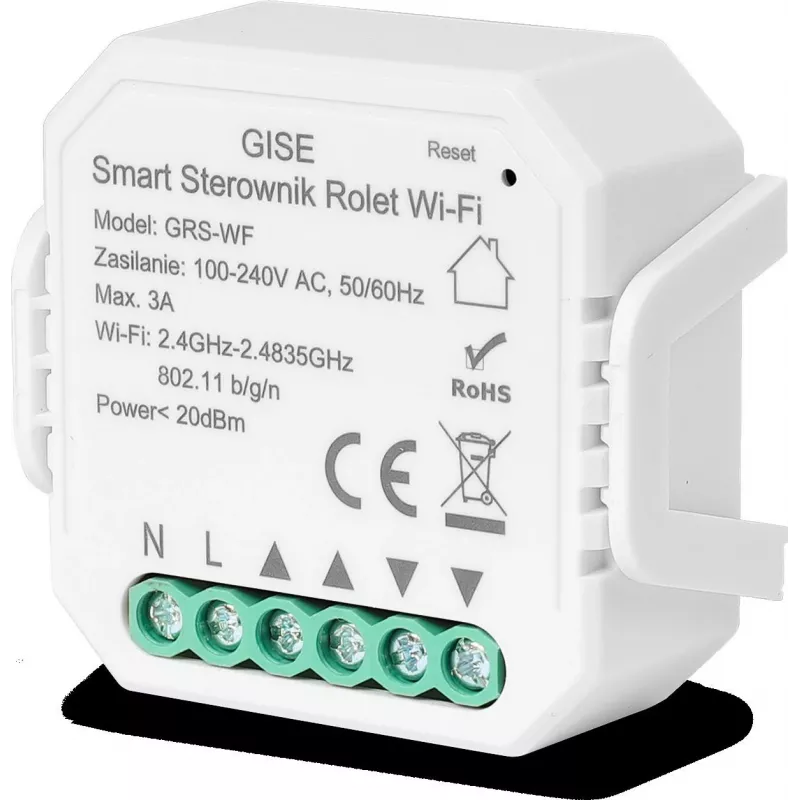 GISE Smart Roller Shutter Module WiFi GEN 2 Tuya GRS-WF