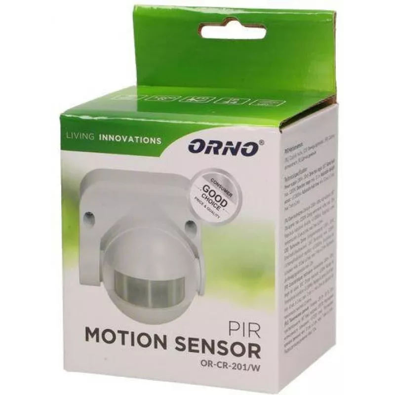 ORNO OR-CR-201/W PIR-Bewegungsmelder Weiß