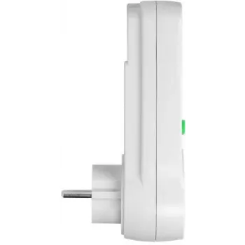 VIRONE EM-4 Einphasen-Energiezähler mit LCD-Display, 16A, 3680W, Schuko-Stecker