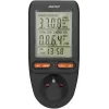 ORNO OR-WAT-435/B Energiekostenmessgerät und Stromverbrauchsmesser, 230V, 16A, LCD-Display, Schwarz