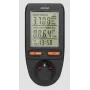 ORNO OR-WAT-435/B Energiekostenmessgerät und Stromverbrauchsmesser, 230V, 16A, LCD-Display, Schwarz