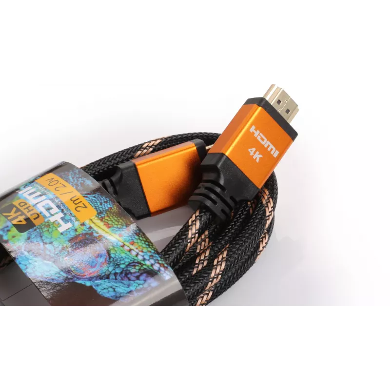 HDMI-HDMI Kabel Opticum RED 4K UHD - 0,5 m (v2.0)