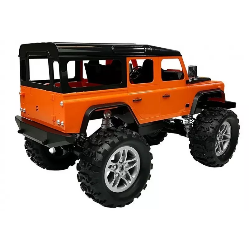 Double E Fernsteuerauto Land Rover Defender R/C Orange 1:14