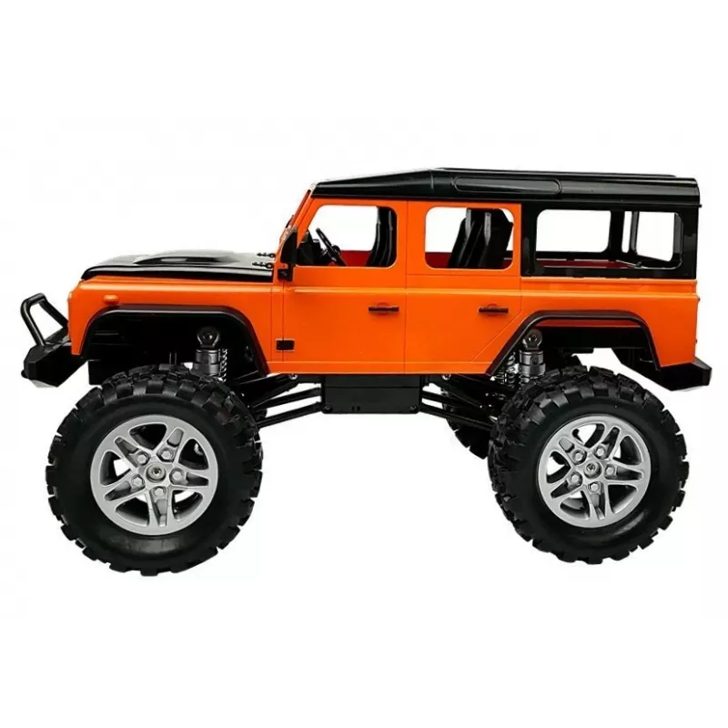 Double E Fernsteuerauto Land Rover Defender R/C Orange 1:14