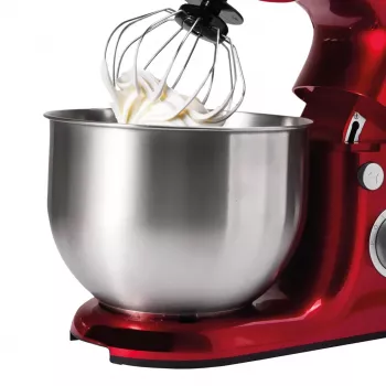Eldom WRK1250 Chef Multifunktions-Küchenmaschine, 1500 W, 2,5 L, Edelstahlschüssel, LCD-Display, integrierte Waage