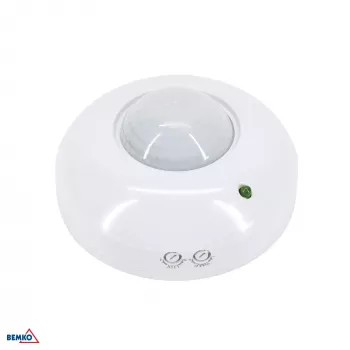 BEMKO PIR-Bewegungsmelder 1200W 360° Weiß