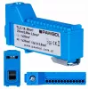 PAWBOL LZB E.4136N Schraubenlose Reihenklemme Blau 12-polig 450V 24A