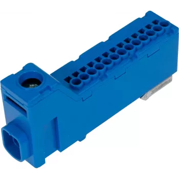 PAWBOL LZB E.4136N Schraubenlose Reihenklemme Blau 12-polig 450V 24A