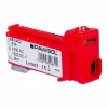 PAWBOL LZB E.4136CZ Schraubenlose Reihenklemme 12-polig Rot 450V 24A