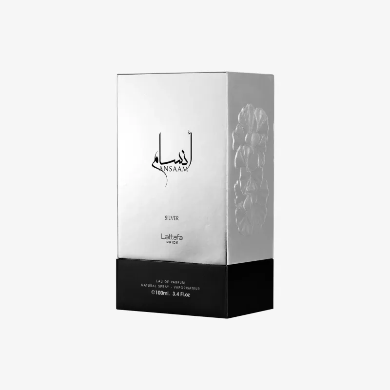 LATTAFA Ansaam Silver Eau de Parfum Spray 100ml