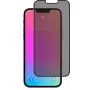 SCREENOR Privacy Displayschutz aus gehärtetem Glas für iPhone 13 / 13 Pro / 14, 360° Anti-Spy, 9H Härte, 0,33 mm, Transparent