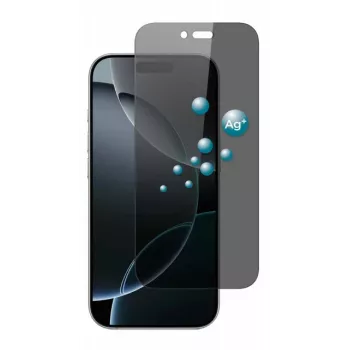 SCREENOR Tempered Glass Privacy Screen Protector für Apple iPhone 17 Air (1er-Pack) - 360° Privacy Filter, 9H Härte, oleophobe Beschichtung, 2.5D abgerundete Kanten, blasenfreie Montage
