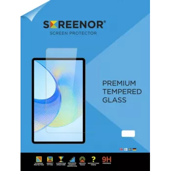 SCREENOR Panzerglas-Displayschutzfolie für Apple iPad Pro 10,5 Zoll (2017) - 9H Härte, oleophobe Beschichtung, 2,5D abgerundete Kanten, Ultra-Clear HD