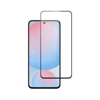 SCREENOR Panzerglas-Displayschutz für Samsung Galaxy S25 FE, Vollflächig, 9H Härte, 0,33 mm, Oleophobe Beschichtung, Blasenfrei, 1 Packung