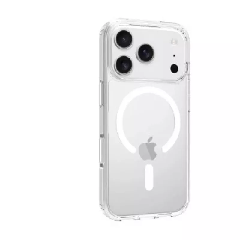 SCREENOR Bumper Case für Apple iPhone 17 Pro, MagSafe-kompatibel, Transparent