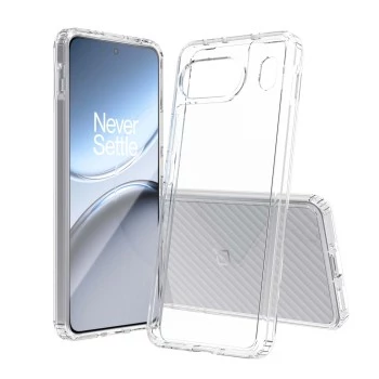 SCREENOR Bumper Case für OnePlus Nord CE4, transparentes TPU