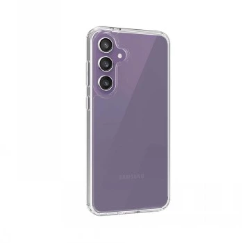 SCREENOR Bumper Case für Samsung Galaxy S24 FE, Transparent
