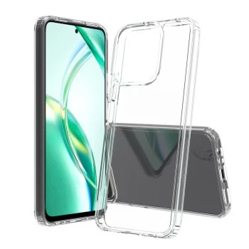 SCREENOR Bumper Case für Honor 200 Smart, Transparent TPU