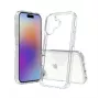 SCREENOR Bumper Case für Apple iPhone 15 Pro Max, klar transparent TPU/PC, verbesserter Sturzschutz, MagSafe-kompatibel