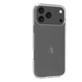 SCREENOR Bumper Case für Apple iPhone 17 Pro Max, Transparent Clear TPU, Stoßdämpfend, Vergilbungsschutz, Schlankes Profil