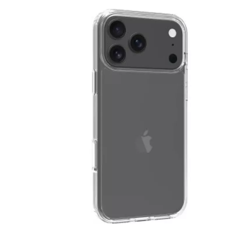 SCREENOR Bumper Case für Apple iPhone 17 Pro Max, Transparent Clear TPU, Stoßdämpfend, Vergilbungsschutz, Schlankes Profil